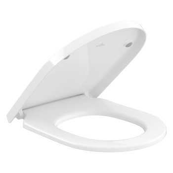Крышка для унитаза Villeroy & Boch Subway 3.0, дюропласт, белый